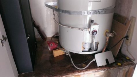 Water Heater leak