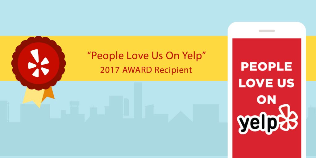 Yelp Award Banner